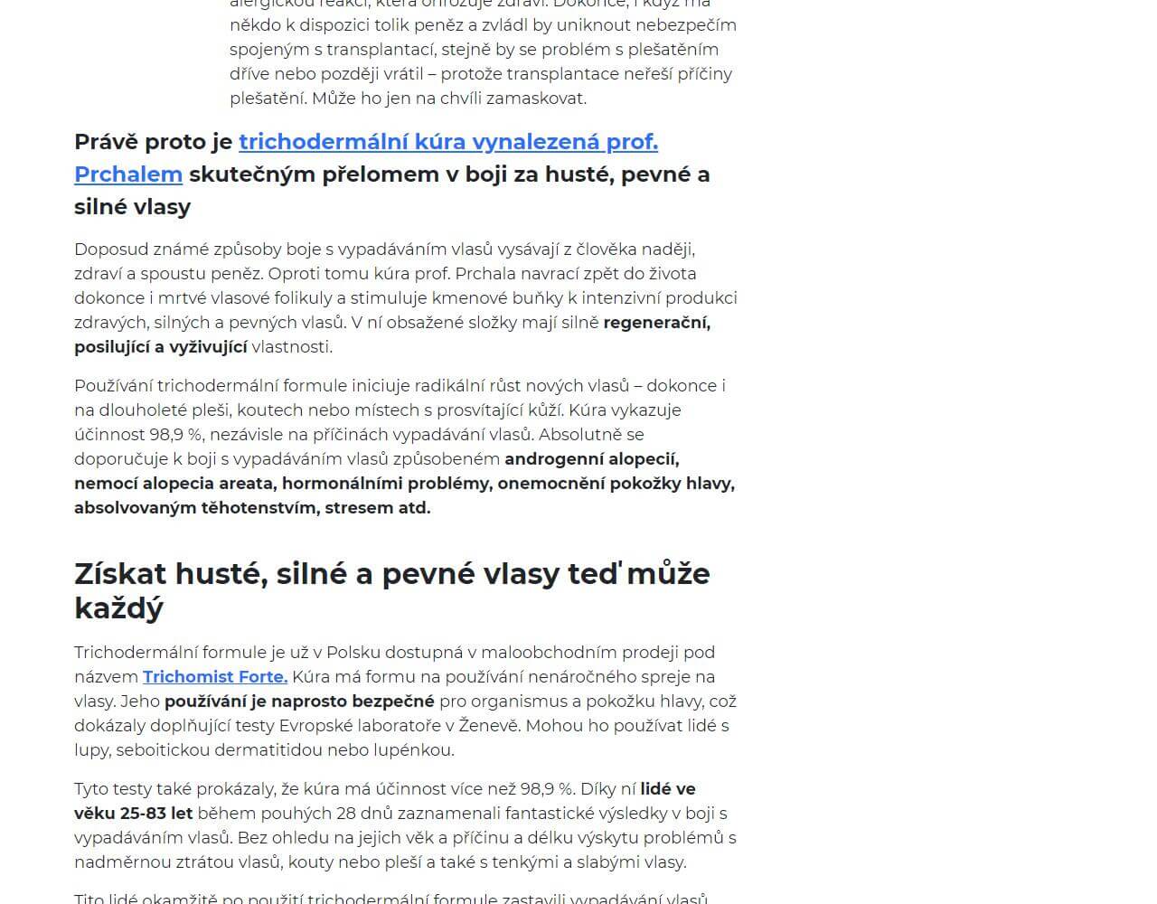 Trichomist Forte 4
